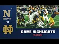 Navy vs Notre Dame Football Highlights | Nov. 8, 2025