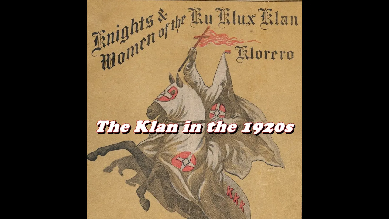 History Brief: Rise and Fall of the Klan in the 1920s