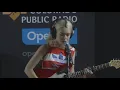 Snail Mail plays "Pristine" at CPR's OpenAir
