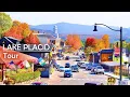 Most Beautiful Town in Adirondack Mountains - LAKE PLACID NY 4K Walking Tour