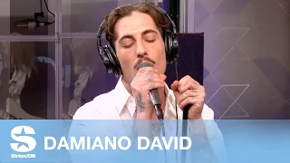 Damiano David Die With A Smile Lady Gaga Bruno Mars Cover Live SiriusXM 
