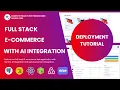 How to Deploy Full Stack Application For Free Ecommerce AI Based Gemini React Postgres Node