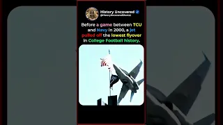 The Wildest College Football Flyover Ever Recorded History Uncovered Shorts