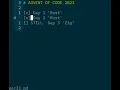 Advent Of Code 2023 STILL Day 3 Zig