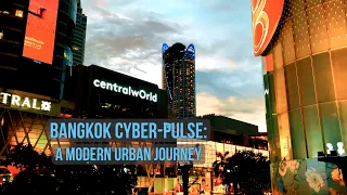 Bangkok Cyber-Pulse A Modern Urban Journey Futuristic City Exploration