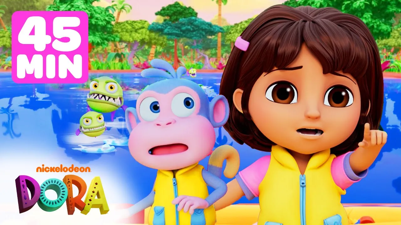 NEW Dora Episodes Marathon! ❤️ 45 Minutes | Dora & Friends NEW Dora Episodes Marathon! ❤️ 45 Minutes | Dora & Friends