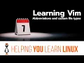 Learning VIM - Day 7 of 7