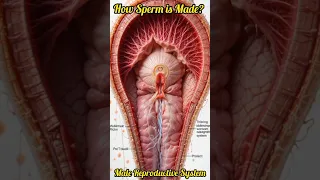 How Sperm Is Made Male Reproductive System Explained In 20 Seconds 