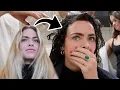 I went from blonde to dark brown hair transformation vlog