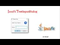 JavaFX Tutorial TextInputDialog