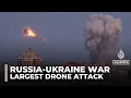 Download Lagu Russia launches largest drone attack of Ukraine war, gov’t building in Kyiv struck