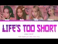 Lagu aespa (에스파) - LIFE'S TOO SHORT (ENGLISH ver.) (Color Coded Lyrics)