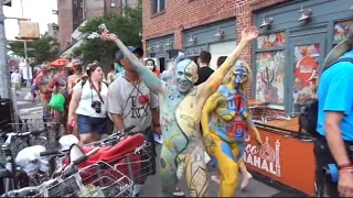 Open body painting s independence day drawing youth festival painting competition mardigrasbody