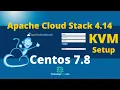 How To Private Cloud Setup Step By Step - Apache Cloud Stack KVM Server Setup