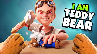 I AM TEDDY BEAR and a Kid Is DESTROYING My Toy Friends in VR (Teddy Bear VR)