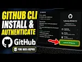How to install GitHub CLI and authenticate for data repos - Beginner Guide