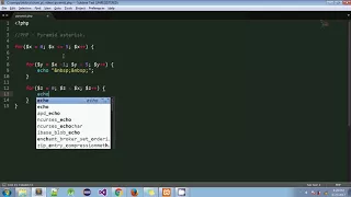 PHP - Pyramid Asterisk
