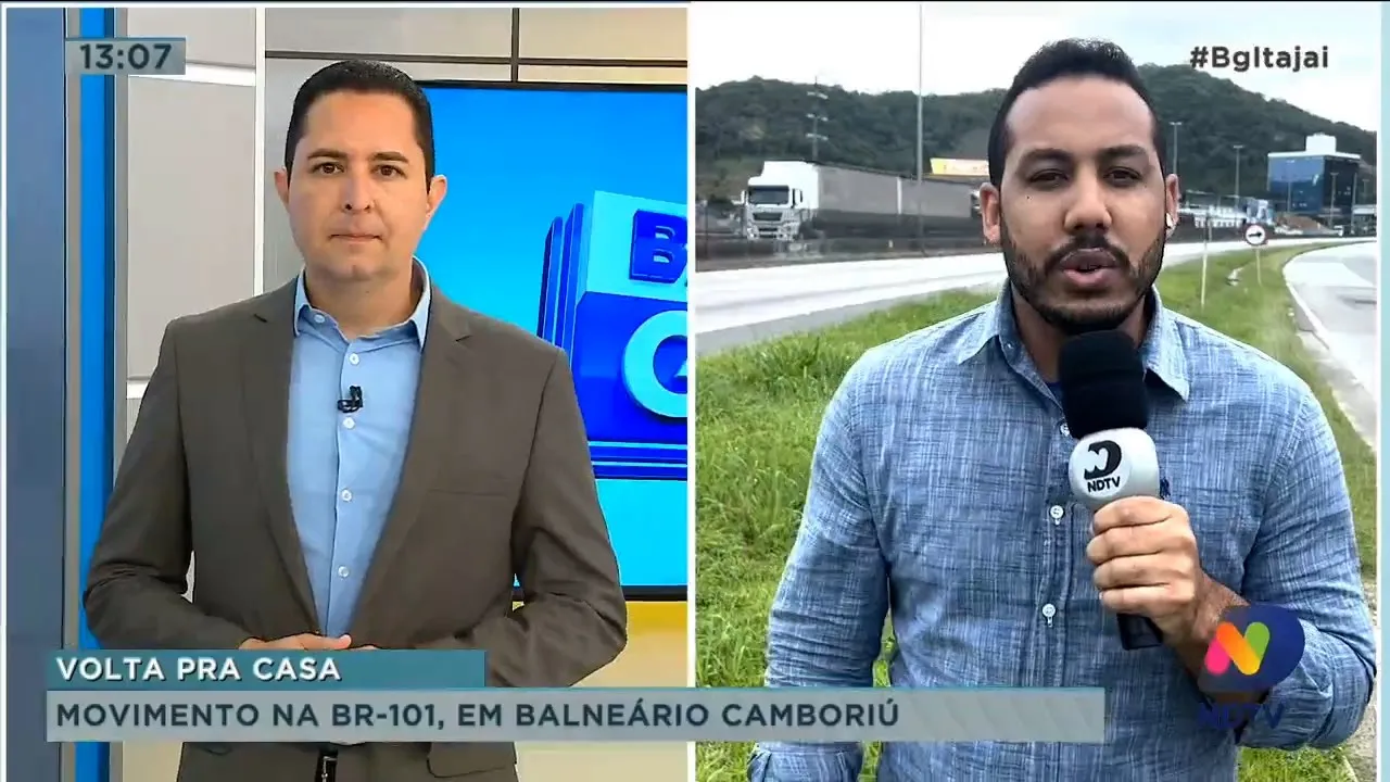 Movimento na BR-101 na volta pra casa depois do feriado de carnaval