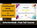 Session 38 - SelectorsHub For Safari Browser by Sanjay Kumar