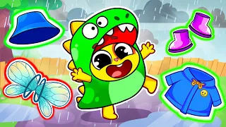 Yes Yes! Let’s Get Dressed & Go to School! 🎒👕 | Kids Songs & Nursery Rhymes | Baby Zoo
