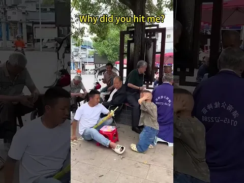 The 99cm dwarf got beaten! #Laugh #Funny #Dwarf #99cm