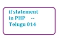 if statement in php -