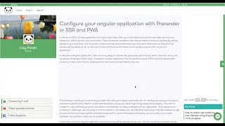 Configure your angular application with Prerender or SSR and PWA
