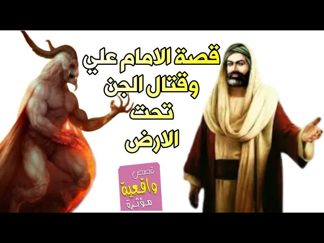 ⁣قصة الامام علي (ع) وقتال الجن تحت الارض حتى اذل كبيرهم وقائدهم غطرفة ابن شرماخ