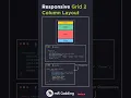 RESPONSIVE GRID 2 COLUMN LAYOUT