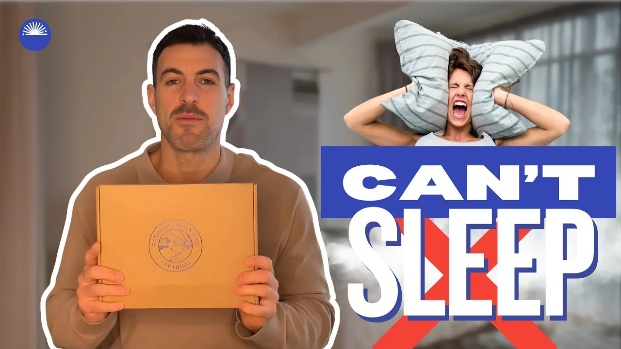Premium Grounding — Can't Sleep? Grounding Sheets Can Help - Limited Time Sale (YouTube video ad)