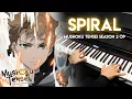 Download Lagu spiral - Mushoku Tensei Season 2 OP | LONGMAN (piano)