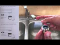 How to Replace a Faucet Aerator Glacier Bay 67103W-0708D2