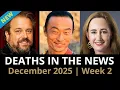 Lagu Who Died This Week | December 2025 #2 Celebrity Deaths \u0026 More