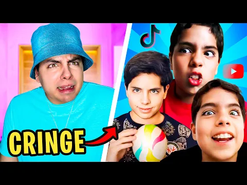 REACCIONÉ A MIS PRIMEROS VIDEOS ?? *CRINGE* | El Tío Néstor ?