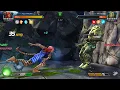 Battlegrounds Tigra vs Man-Thing Power Burn Meta
