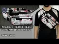 Prada x James Jean Comic-print Leather Bag Men s SS18