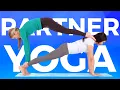 10 minute Partner Yoga Poses for 2 Fun Challenge Yoga for Couples Friends