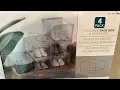 Organization Solution How to assemble 4 PACK Stackable Shoebox Organizer