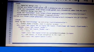AngularJs and Google Material Design WebApp using PHP MySQL