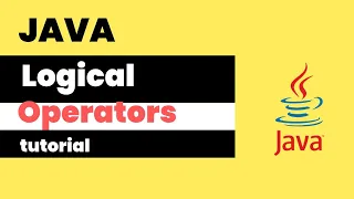 Logical Operators in Java Logical operators in Java example Java operators Java Tutorial