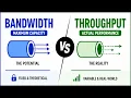 Bandwidth vs Throughput