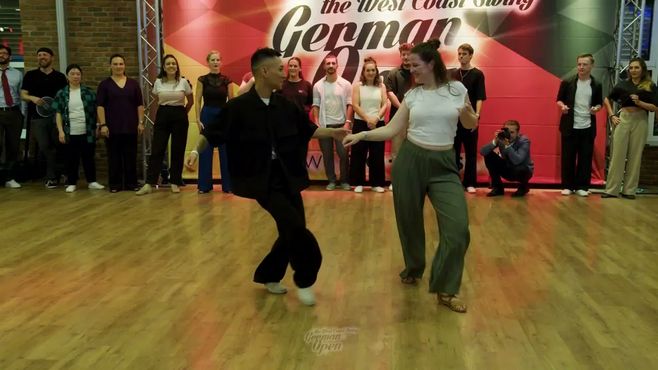 Leo Nguyen & Sabrina Seyfferth - 4th place Advanced Jack&Jill Finals - German Open 2025