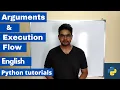 Parameters and Execution flow Class 12th NCERT Chapter 1 English CBSE