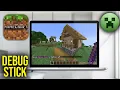 How To Get Use The Debug Stick - Minecraft Bedrock Java