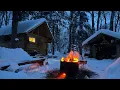 Lagu Brutal COLD! HUGE amount of snow! ALONE in the Canadian BUSH!