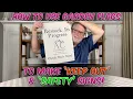 How To Make Keep Out Signs Using Garden Flags