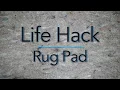 Life Hack Install Mohawk Home Area Rug Pad