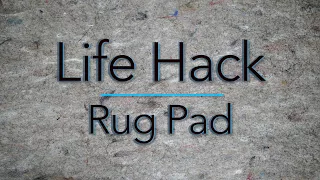 Life Hack Install Mohawk Home Area Rug Pad