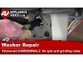 Kitchenaid Washer Repair - Grinding Noise and Will Not Agitate and Spin