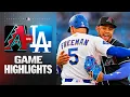 D-backs vs Dodgers Game Highlights 26 MLB Highlights